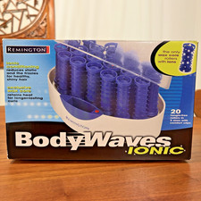 Remington Body Waves Ionic Hot Rollers WAX CORE Pageant H1080i Curlers Clips