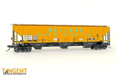 Tangent HO PS-2CD 4750 Covered Hopper INTX ex Kellogg Grain 2015+ Kadee