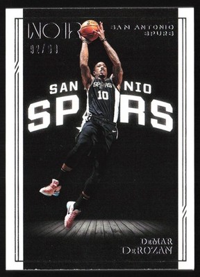 2020-21 Panini Noir 92/99 DeMar DeRozan #95 ES6