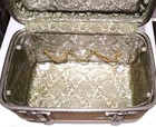 Vintage, Avocado-green Train/Cosmetic Case by American Tourister, 14x9x8 in. — photo 3