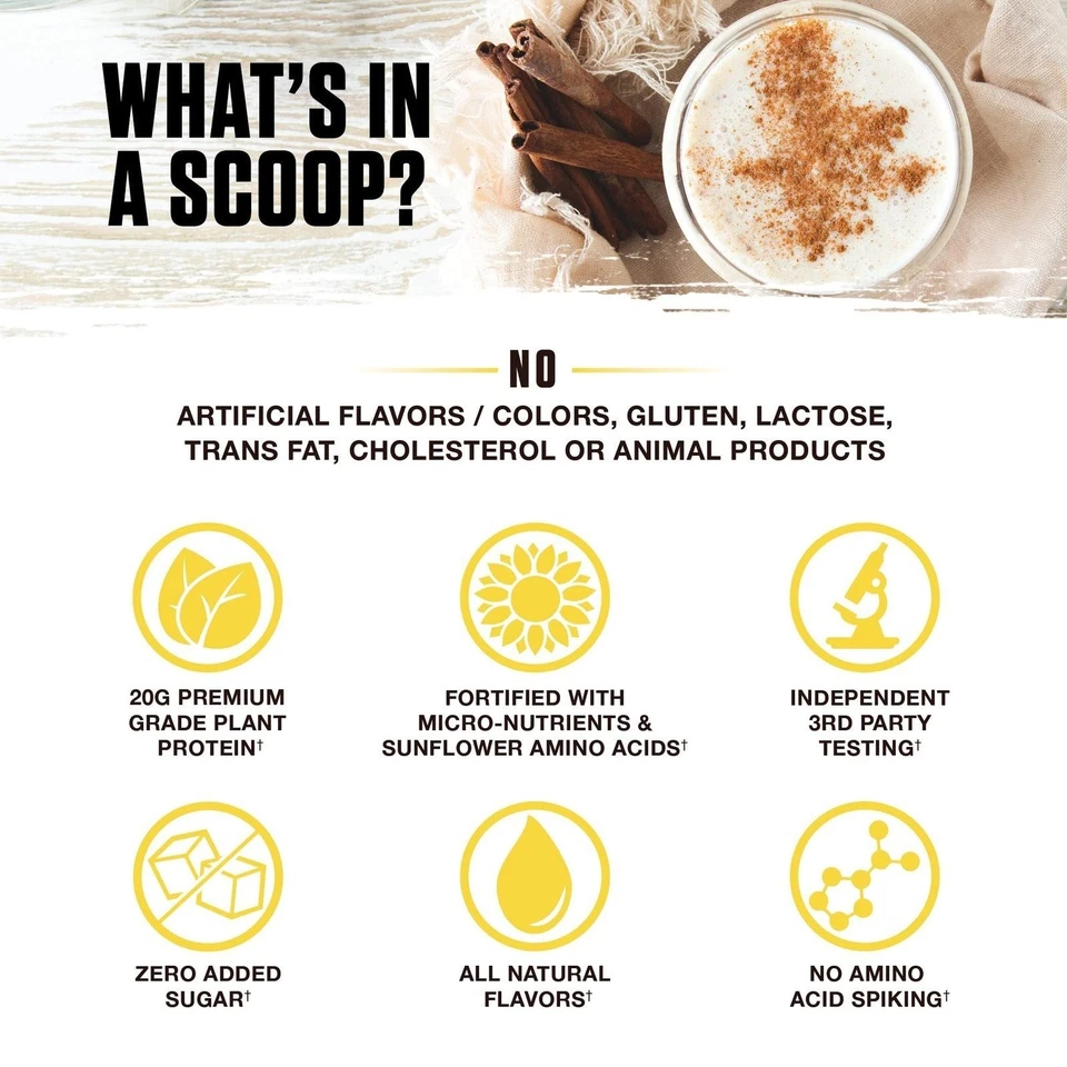 Ambrosia Planta — первоклассный органический растительный белок | подходит для веганов и кето | - Изображение 4 из 4