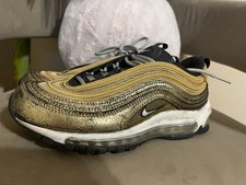 Nike Air Max 97 Golden Gals Women's Metallic Gold Twine Shoes Size 6 DO5881-700
