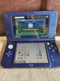 Nintendo New 3DS XL Purple Galaxy Loaded Read Description