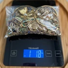 Gold Tone 1.2 lb Mystery Jewelry Jar/Bag – Wearable Vintage & Modern Costume