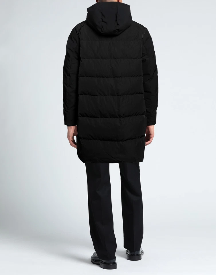 RRP€635 PMDS PREMIUM MOOD DENIM SUPERIOR Down Parka Jacket Size M Black Hooded - Image 2 of 4