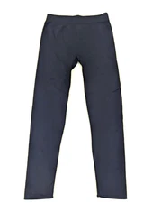 GLO by Gloria Vanderbilt Navy Fleece Leggings Size S/M (4-8) Ultra Stretch