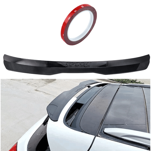 For Black Car Rear Roof Lip Universal Spoiler Wing Glossy Tail Trunk Kit Strips - Bild 4 von 12