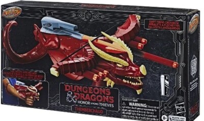 Nerf Dungeons & Dragons Themberchaud Nerf Blaster 6 Nerf Elite Darts