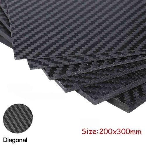 3K Aerospace Grade Carbon Fiber Round Tube Carbon Fiber Fibre Plate Panel Sheet - Picture 8 of 11