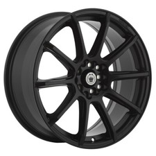Konig Control Rim 17x7 4x1004x114.3 Offset 40 Matte Black Quantity Of 1