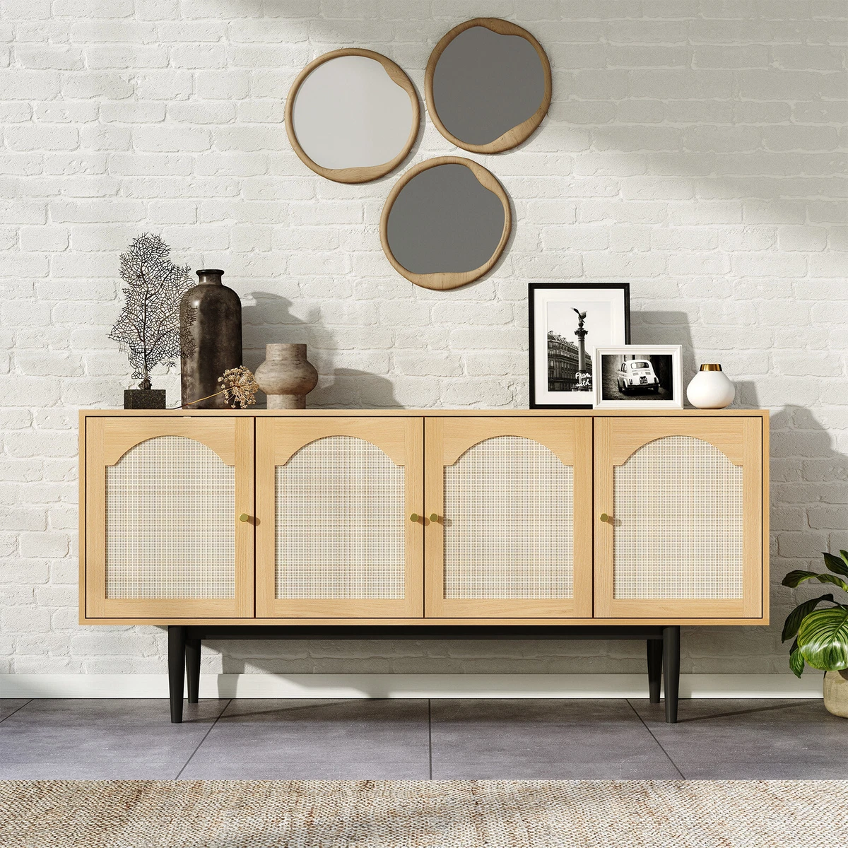 Mirror corner cabinet living cheap room