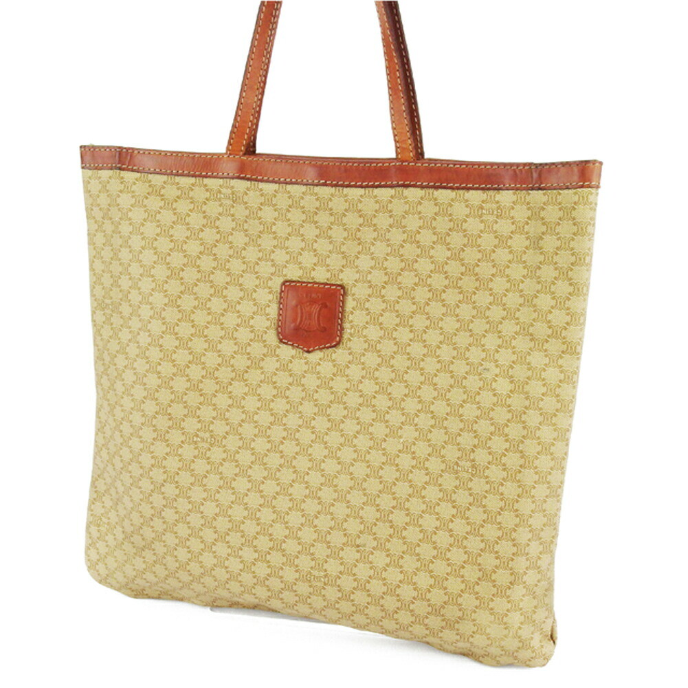 CELINE LEATHER BRAIDED PATTERN TOTE BAG 【公式通販】
