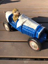 VINTAGE CAST IRON TOY CAR 5 INCH INDY STYLE RACE CAR