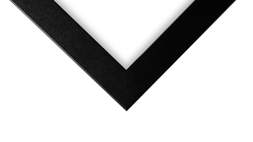 US Kunstrahmen 1" flach schwarz MDF Wanddeko Bild Poster Rahmen, CS2 - Bild 3 von 8