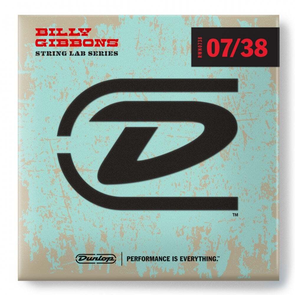 Jim Dunlop Billy Gibbons 7-38 Electric Guitar Strings