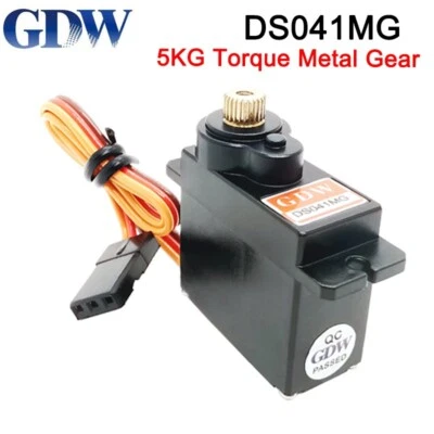 GDW DS041MG 5KG 7.4V Metal Gear Micro Mini Digital Servo for Helicopter Airplane