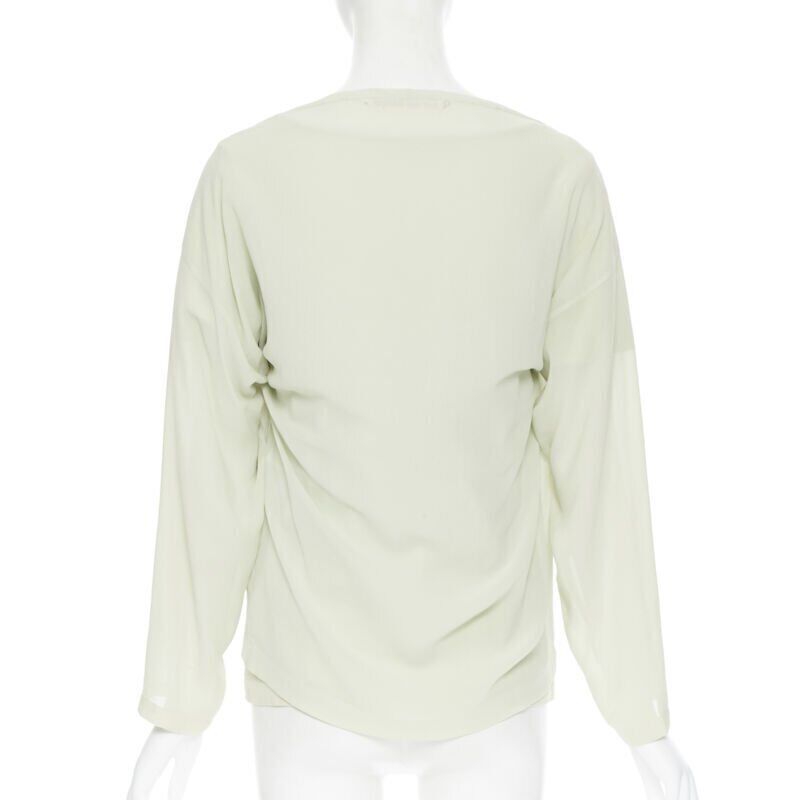 vintage COMME DES GARCONS 1990 mint green double layered vintage COMME DES GARCONS 1990 mint green double layered