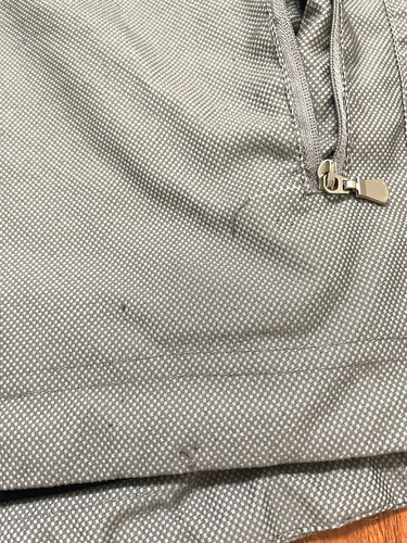 Masters Clubhouse Collection Golf Pullover Gray Jacket 1/4 Zip Mens Size Small - Picture 9 of 12