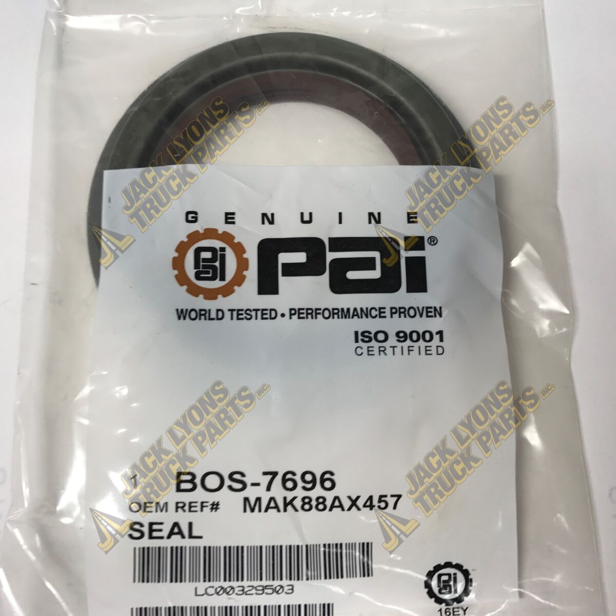 88AX457 New Mack Seal Genuine PAI BOS-7696 same as National 415272N, 416706 88AX457 New Mack Seal Genuine PAI BOS-7696 same as National 415272N, 416706