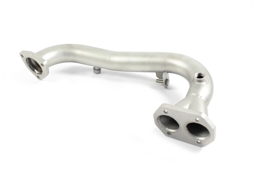 Tubo intermedio acciaio inox presilenziatore per VW Transporter T3 1.9 2.1 DH DJ - Foto 2 di 5