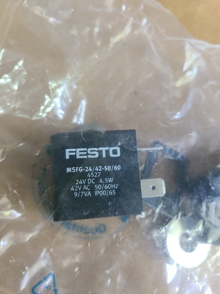 FESTO MSFG-24/42-50/60 4257 42VAC SOLENOID COIL