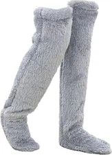 New Snugglepaws-Sock Slipper Plush Cozy Fuzzy Socks Women Warm Soft Fluffy Thick