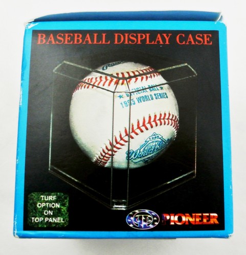 Vitrina de béisbol de plástico transparente Pioneer Plastics 33C 3" W x 3" D x 3" H NUEVO - Imagen 3 de 6