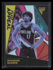 2022-23 Panini Flux #8 Shaedon Sharpe Flux Appeal Silver