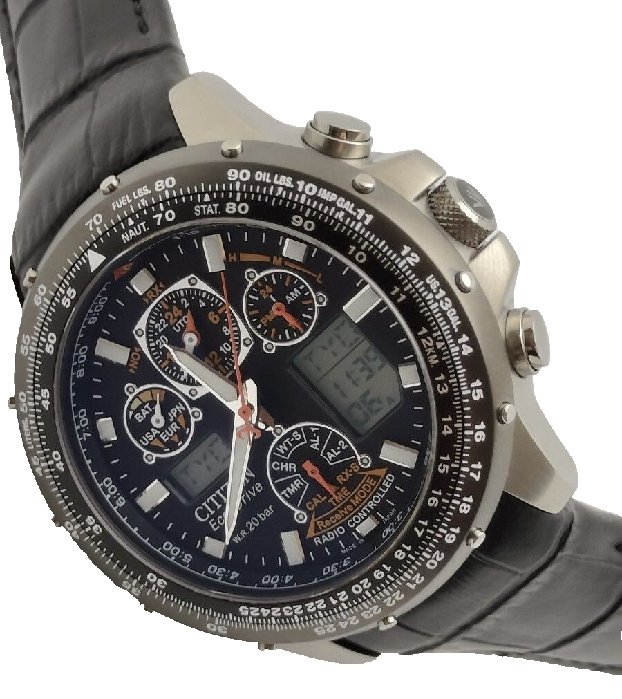 Citizen U600-T011110 TA Promaster Watch Men's Radio Solar Titanium