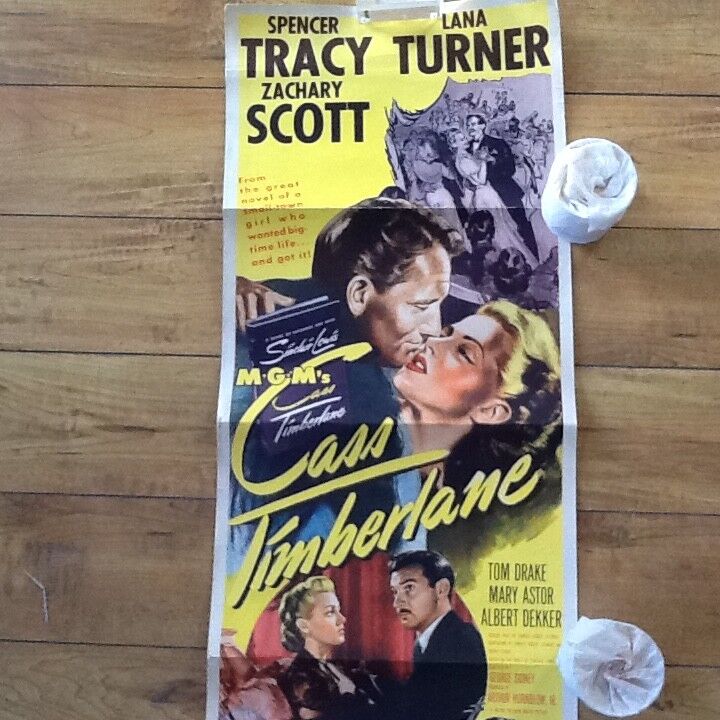 Spencer Tracy & Lana Turner in Cass Timberlane 1948 MGM Poster I