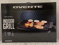 New in Box OVENTE Non-Stick Electric Indoor Grill 15" x 10" GD1510NLB