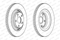 2X Ferodo DDF1754C Bremsscheibe FüR Toyota