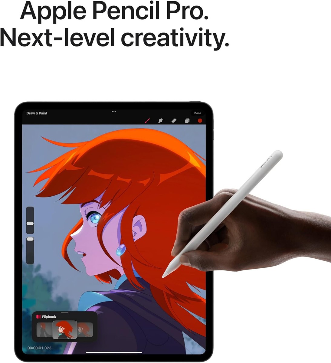Apple Pencil Pro MX2D3AM/A for iPad Pro (M4), iPad Air (M3