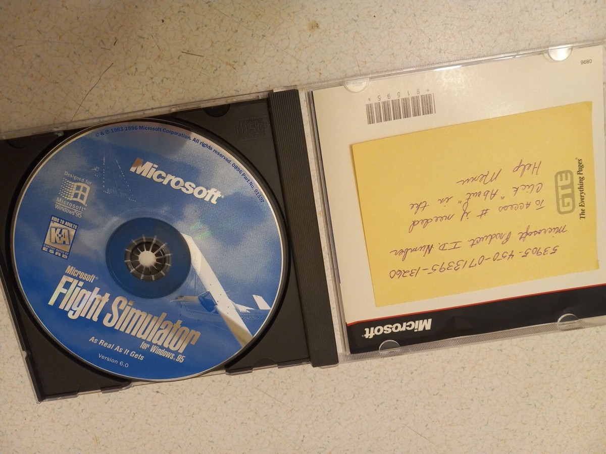 Microsoft Flight Simulator for Windows 95 As Real As It Gets (PC
