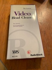 Radio Shack Video Head Cleaner Wet System 44-1230 VHS
