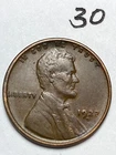 1927-D LINCOLN WHEAT CENT, "EXTREMELY FINE" CONDITION, #30