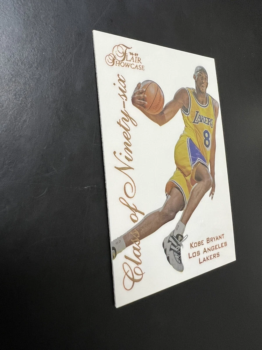 1996-97 Flair Showcase Kobe Bryant Class Of '96 Rookie RC #4 of 20