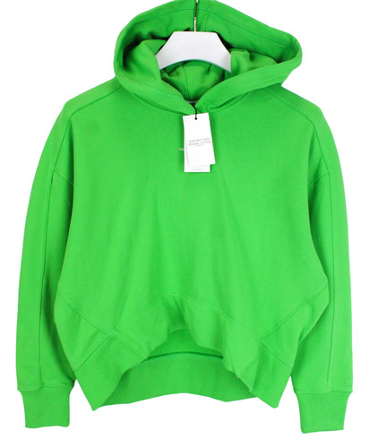 Calvin Klein Jeans Acid Green Kapuzenpullover Damen SMALL