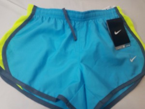 nike shorts light blue