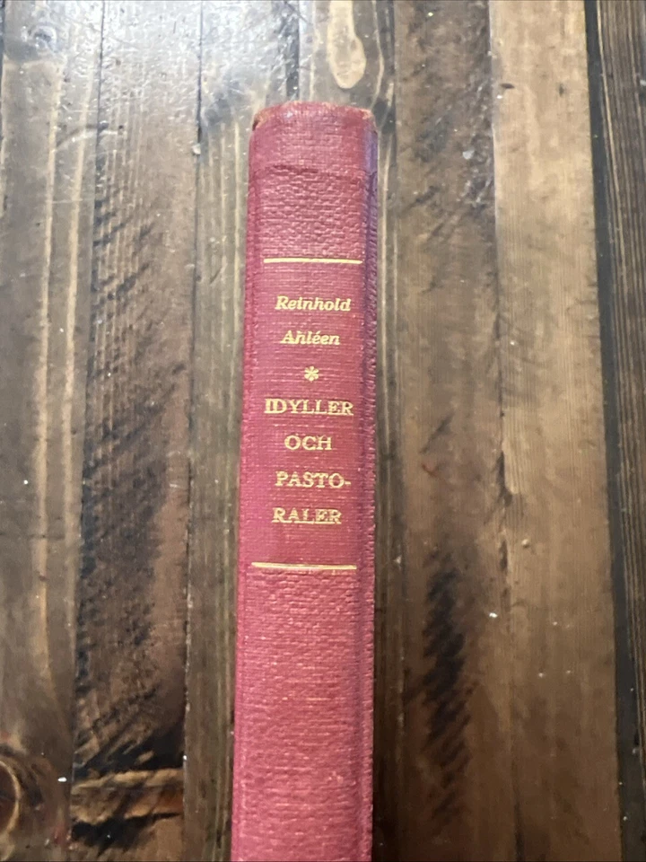 Idyller Och Pastoraler Reinhold Ahleen Signed 1935 Hardcover - Imagem 2 de 4