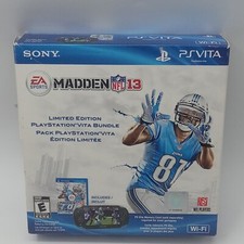 PS Vita Playstation Madden NFL 13 Handheld Game Console PCH-1001 Empty Box Only