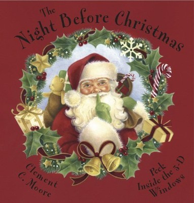The Night Before Christmas: Peek Inside the 3-D Windows,Clement 