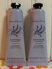 LOT OF 2 CRABTREE EVELYN - LAVENDER - HAND THERAPY CREAM 25g/0.9 OZ EACH