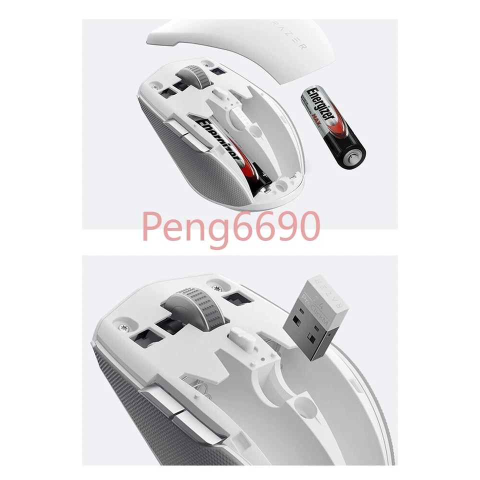 New Razer Pro Click Mini Portable Computer Wireless Mouse Silent Tactile Mouse - Image 2 of 4