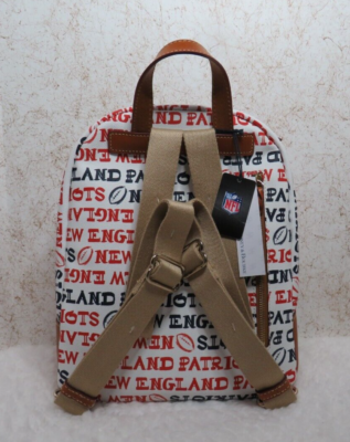 Dooney & Bourke Patriots Backpack! Dooney & Bourke NFL New England Patriots Backpack (White  main image 2
