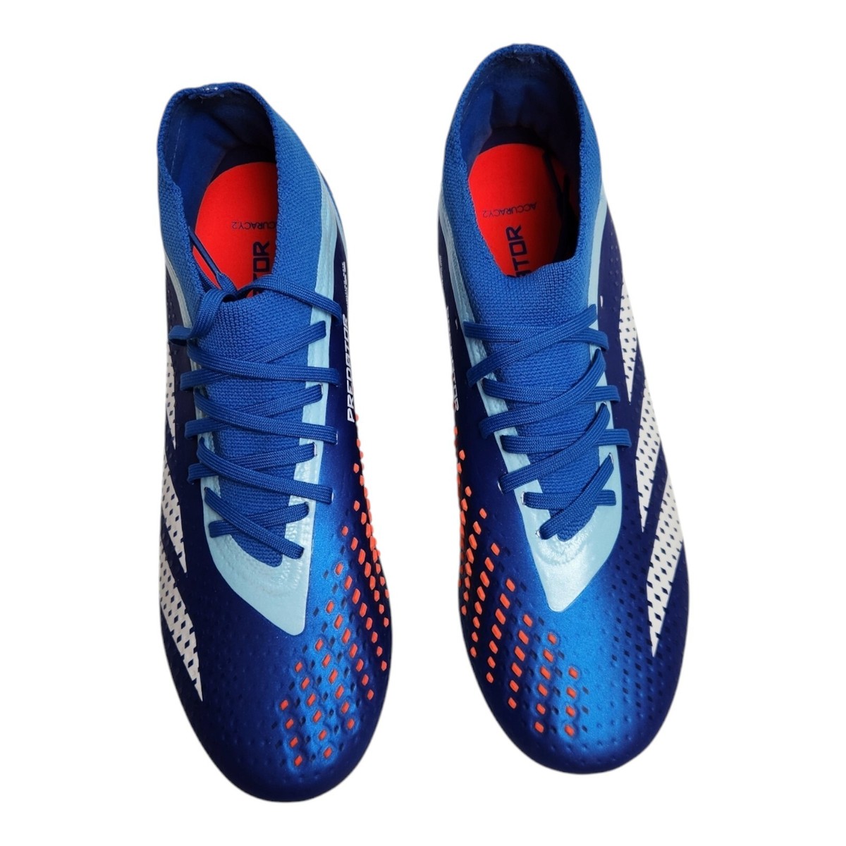 Mens Size 9.5 Adidas Predator Accuracy.2 FG Bright Royal Soccer Cleats GZ0027 adidas Predator Accuracy.2 Firm Ground Soccer Cleats (Bright  main image 3