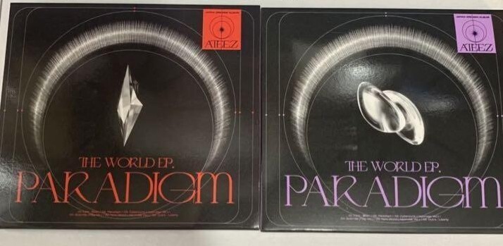 ATEEZ THE WORLD EP . PARADIGM CD Normal Limited Tower