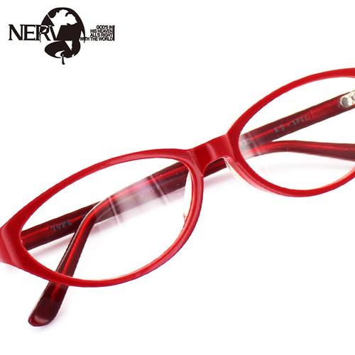 Evangelion Glasses Frame Mari Makinami Size 53 Oval Red Unisex Anime Ebay Evangelion Glasses Frame Mari Makinami Size 53 Oval Red Unisex Anime Ebay