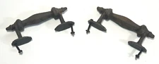 2 Cast Iron Rustic Barn Gate Pull Shed Door Handles Draw Pulls