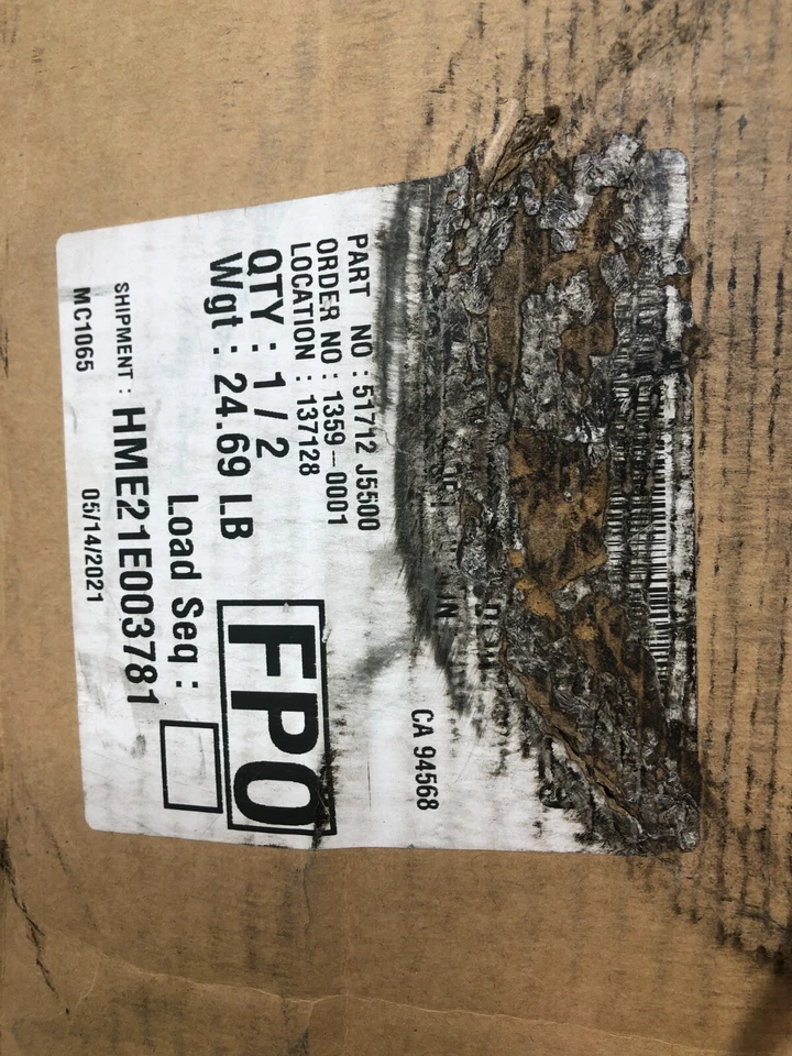 517123N500 FRENO RUEDA DELANTERA DISCO Original Para Hyundai Genesis, G80, Equus/DH Foto 3 de 4